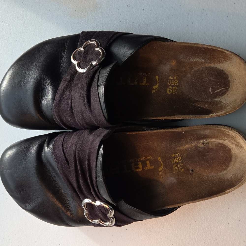 Birkenstock Tatami Black Size 39 L8 M6 - Picture 10 of 11